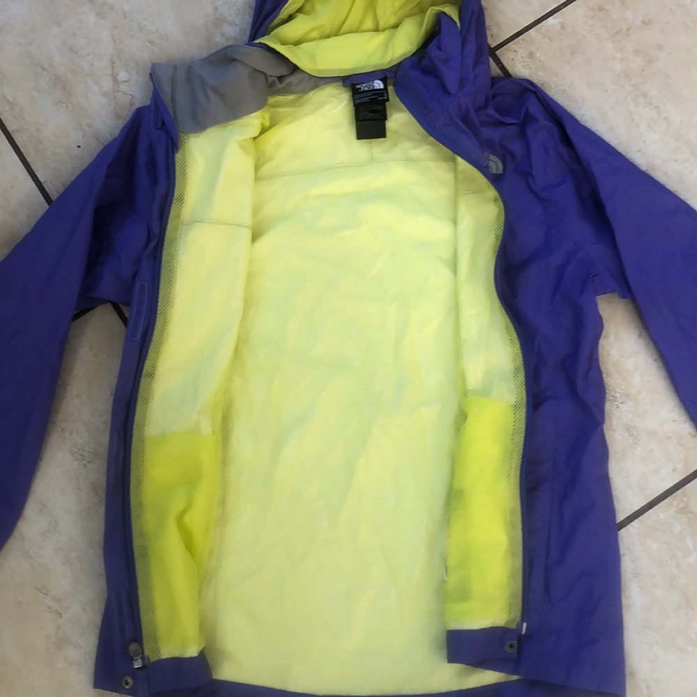 Girls North face Rain coat - shell - Picture 3 of 7
